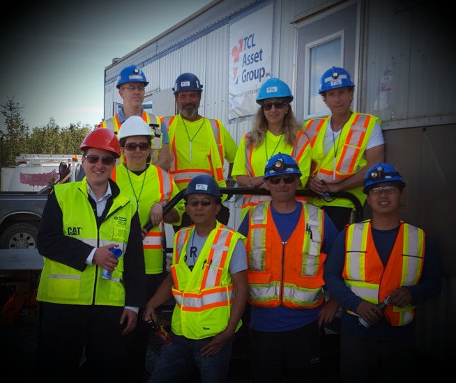 TCL and De Beers Auction Team